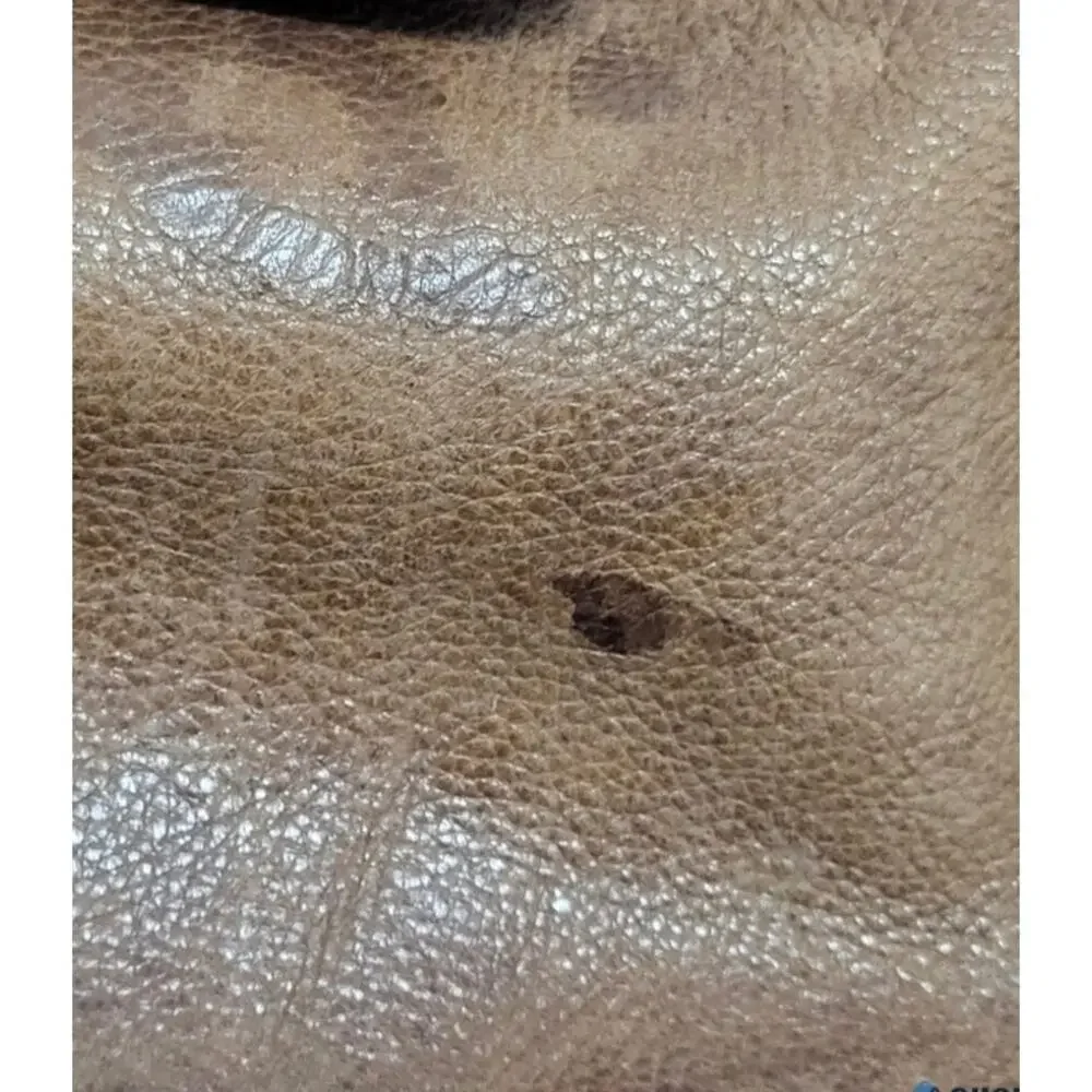 LL BEAN VINTAGE BROWN GENUINE LEATHER MESSENGER CROSSBODY BAG